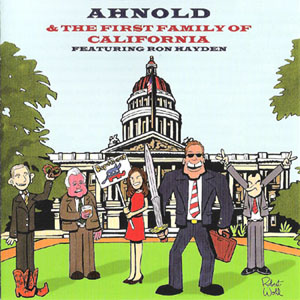 Ahnold and the first family of california CD Cover